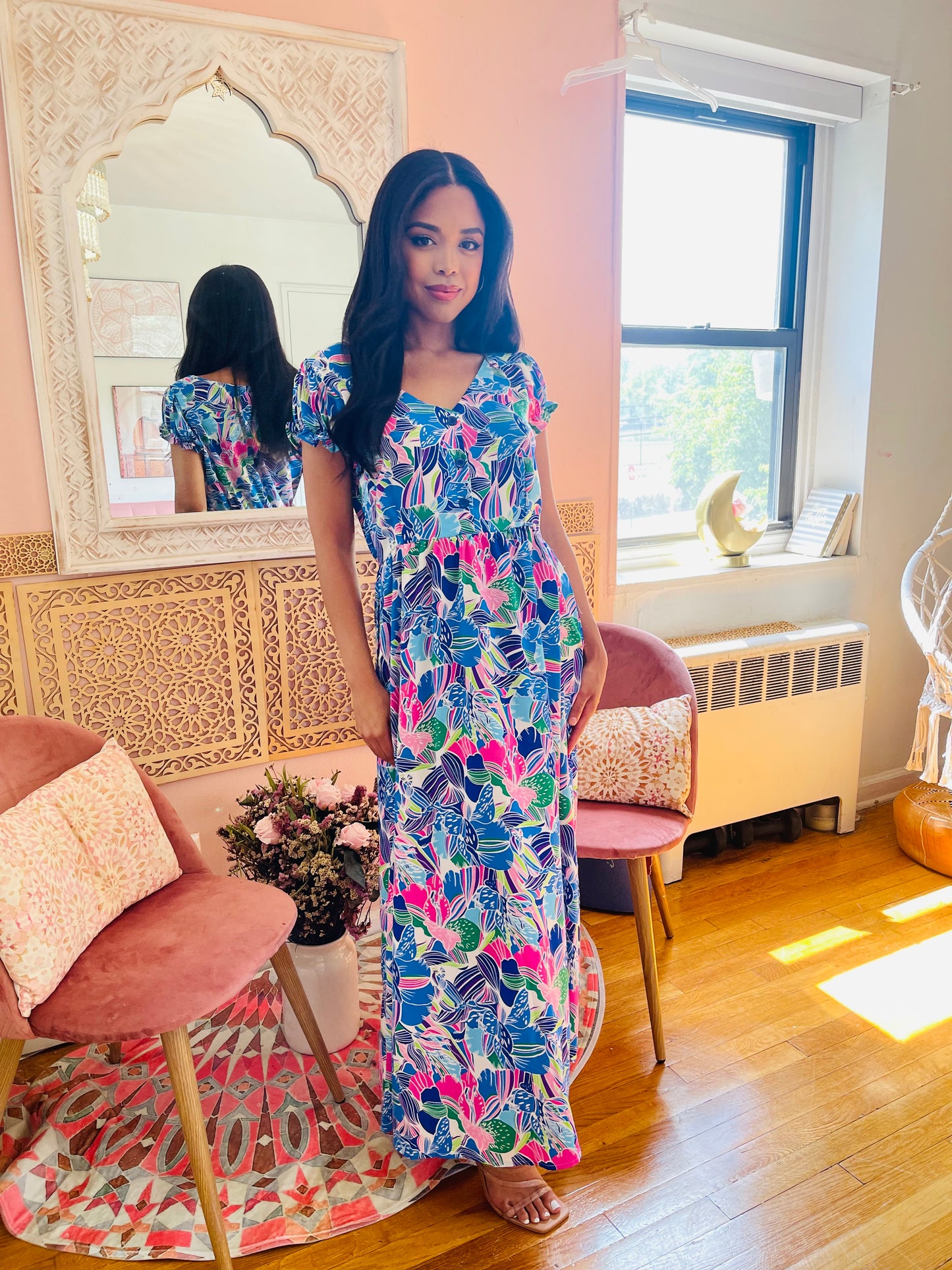 The Wildflower Meadow Maxi Dress