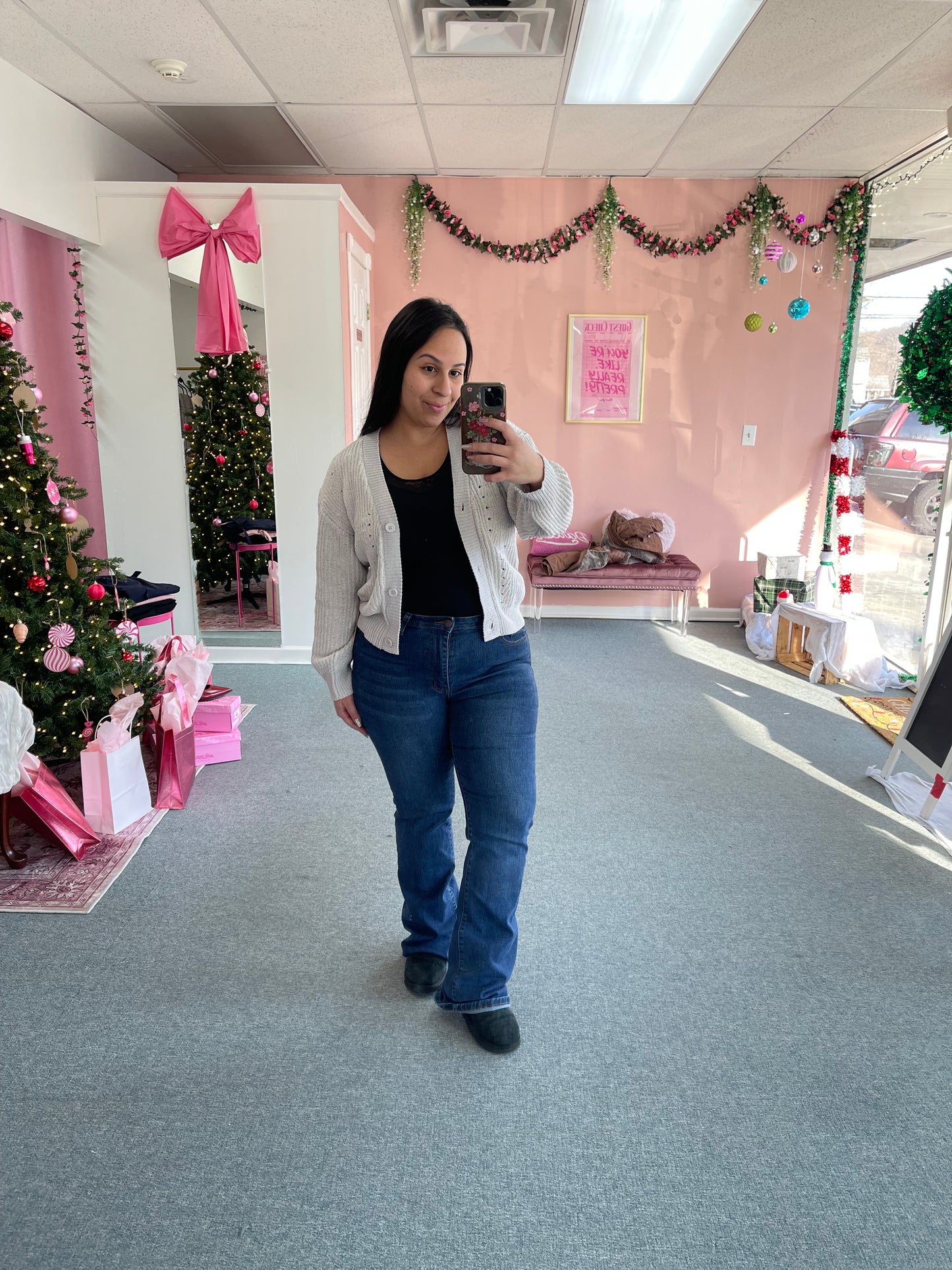 Frosted Meadow Knitted Cardigan