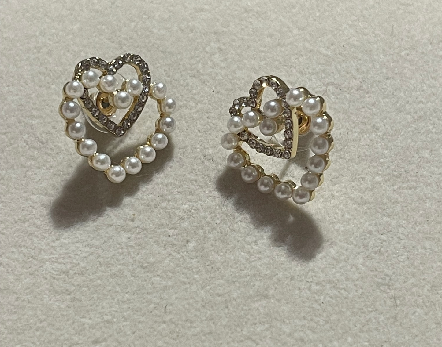 Heartfelt Pearl Earrings