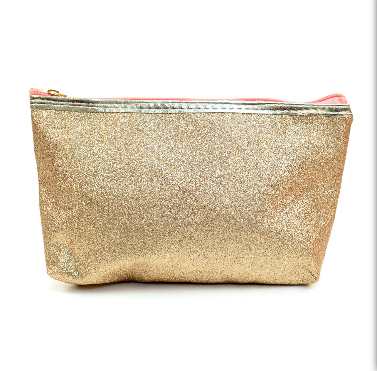 Gold Makeup Bag