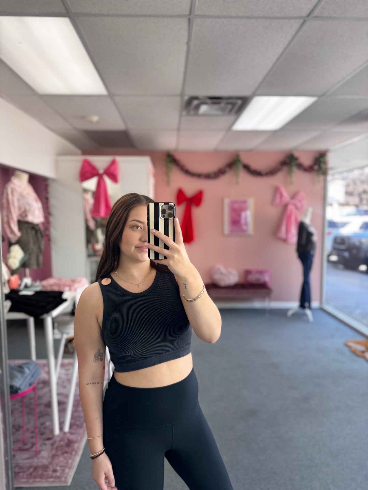 Seamless Ribbed Tank Top