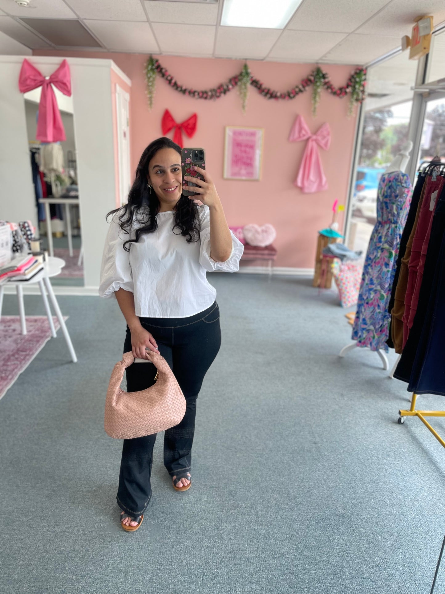 Diana Bow Blouse