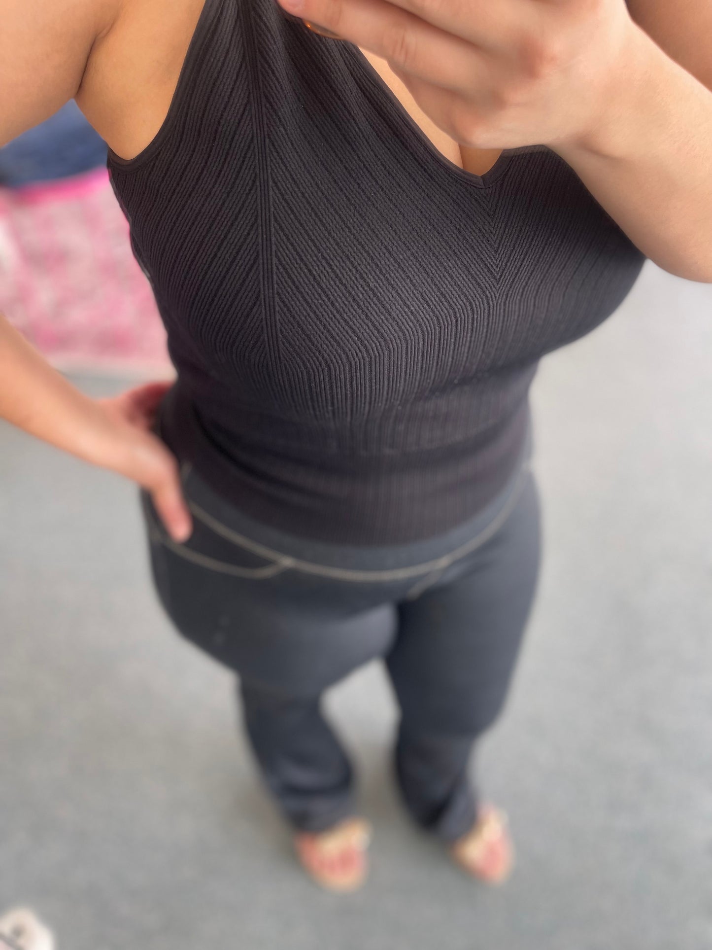 Effortless Ribbed Cami