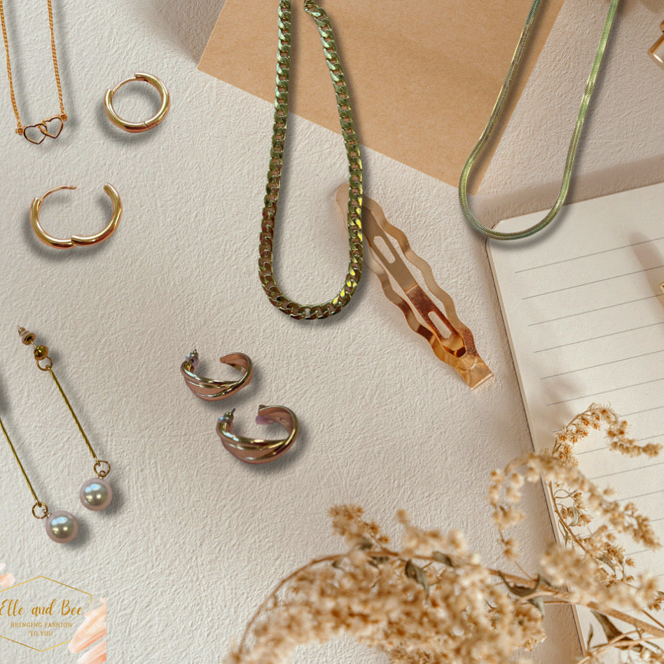 pearl drop earrings