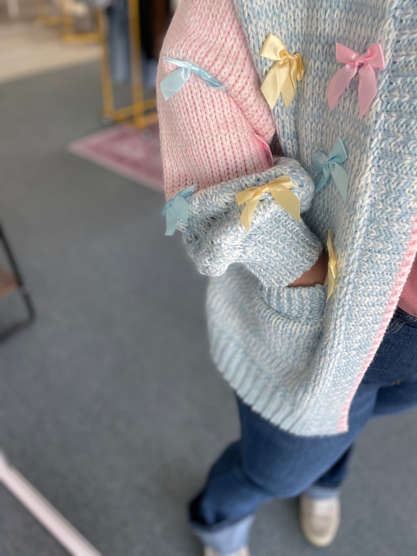 Falling for Bows Cardigan