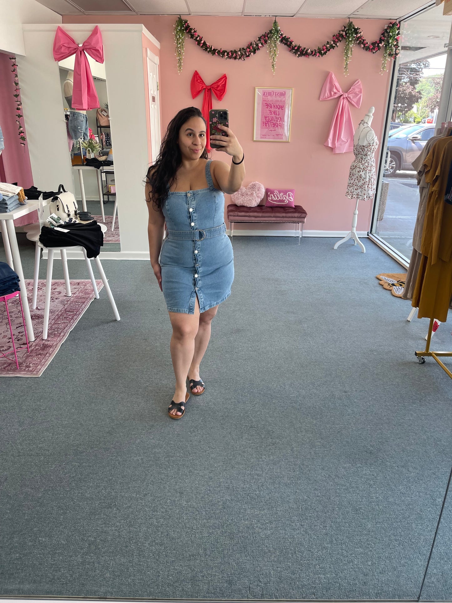 The Tatum Denim Dress