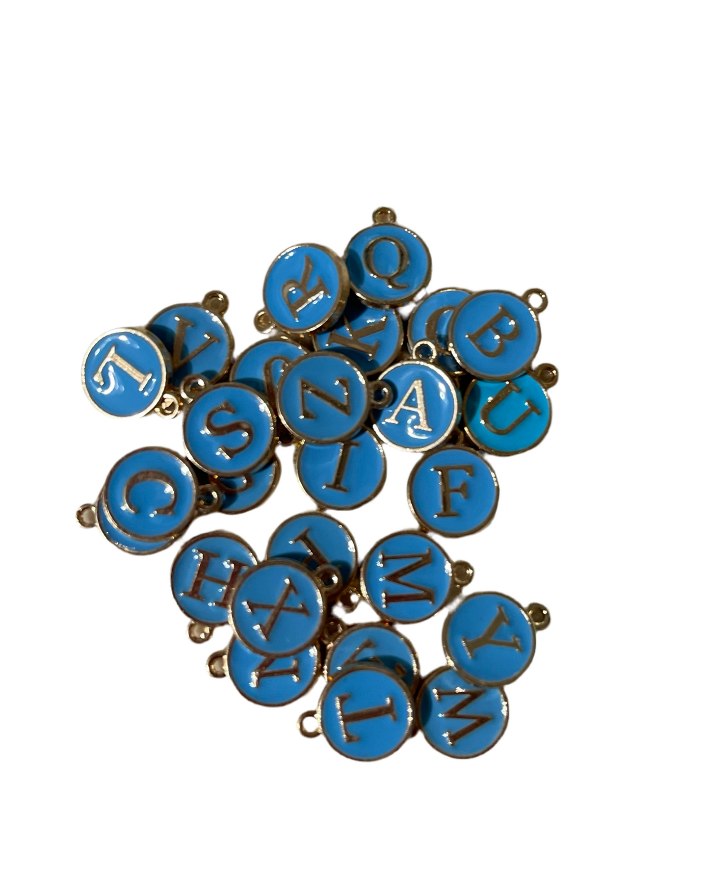 Blue ABC Charm