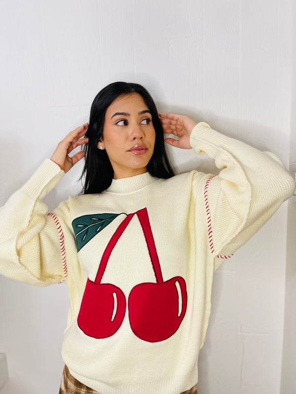 Cherry on Top Sweater