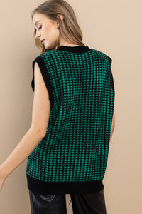 Toasty Pine Sweater Vest