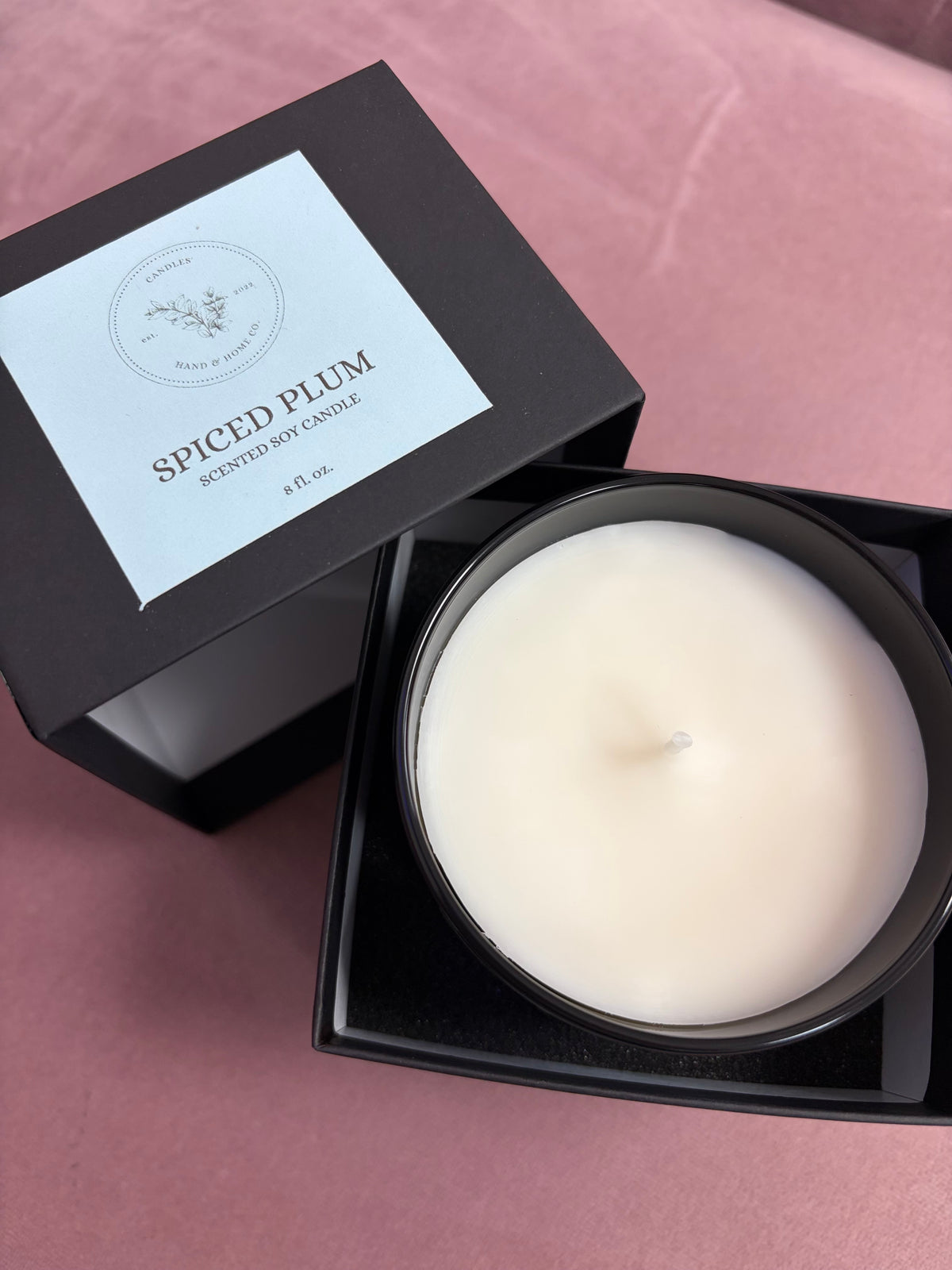 Hand & Home Co. – Luxe Scented Soy Candle | 8 oz
