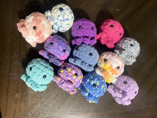 Mini Crochet Octopus