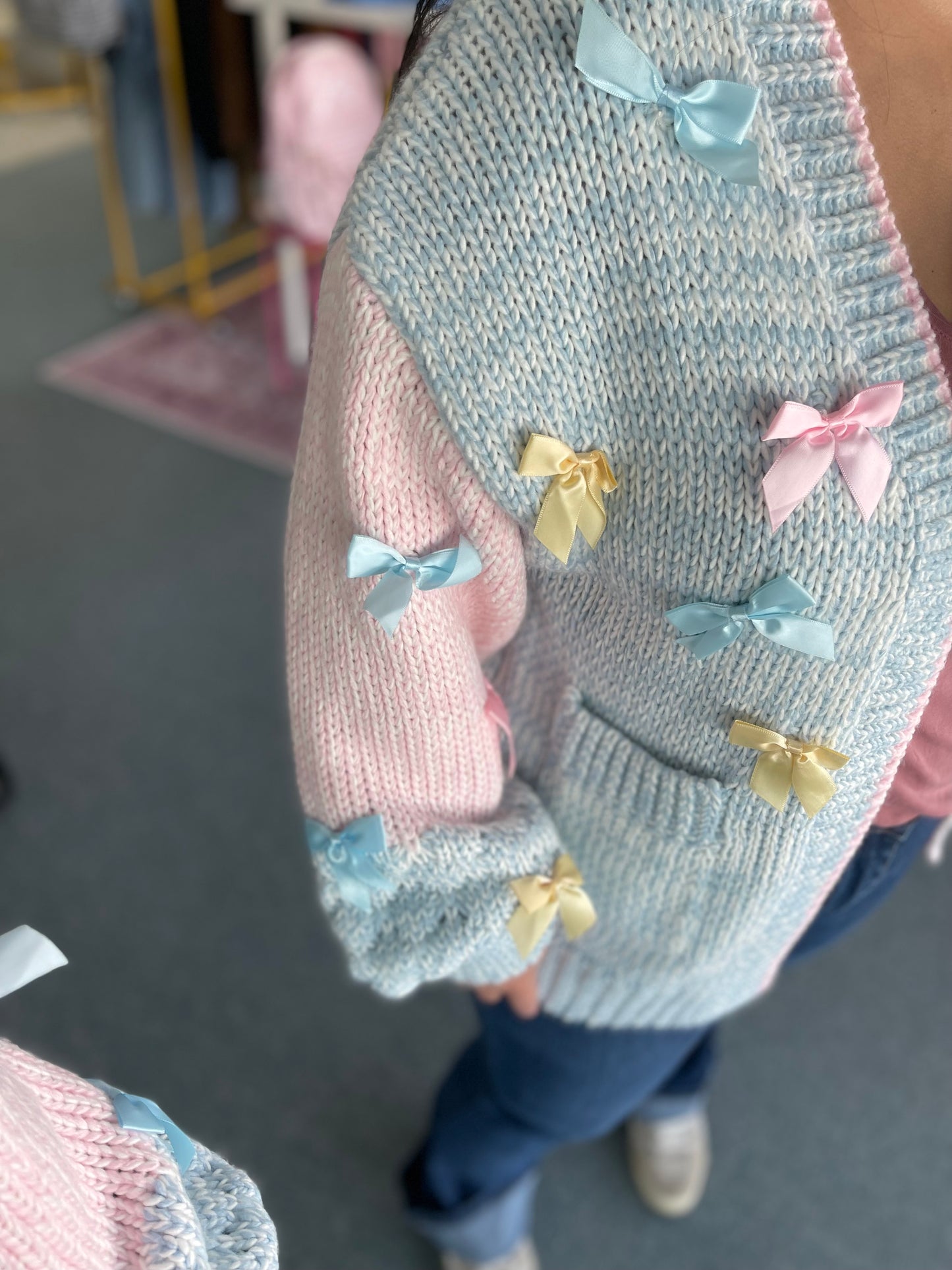 Falling for Bows Cardigan