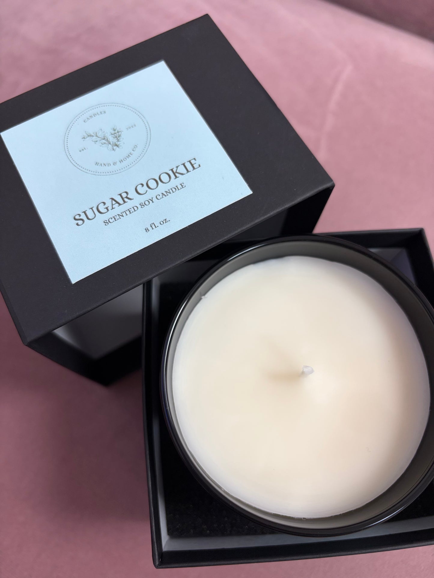 Hand & Home Co. – Luxe Scented Soy Candle | 8 oz