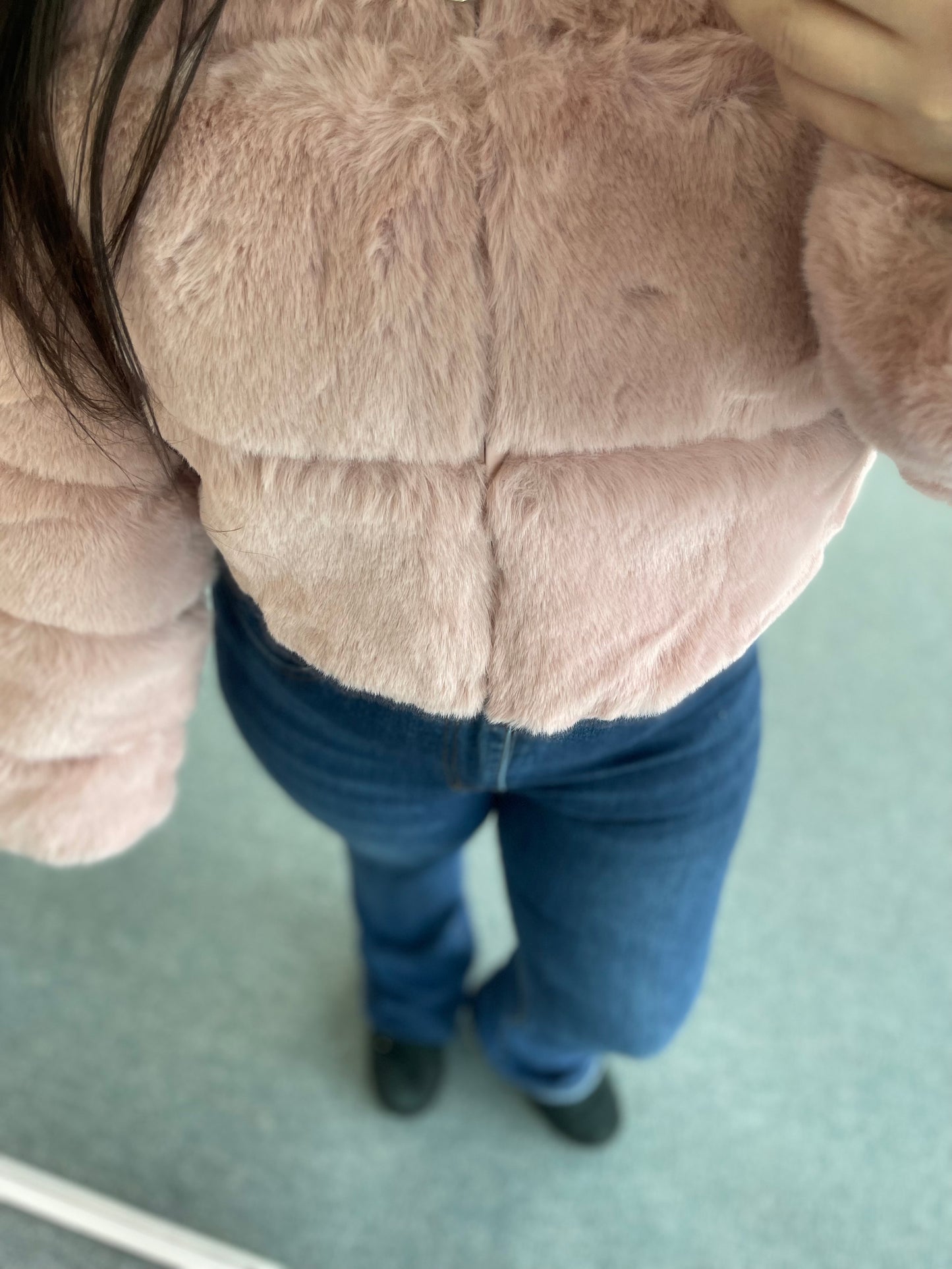 Juliette Hooded Fur Jacket