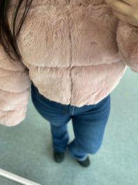 Juliette Hooded Fur Jacket