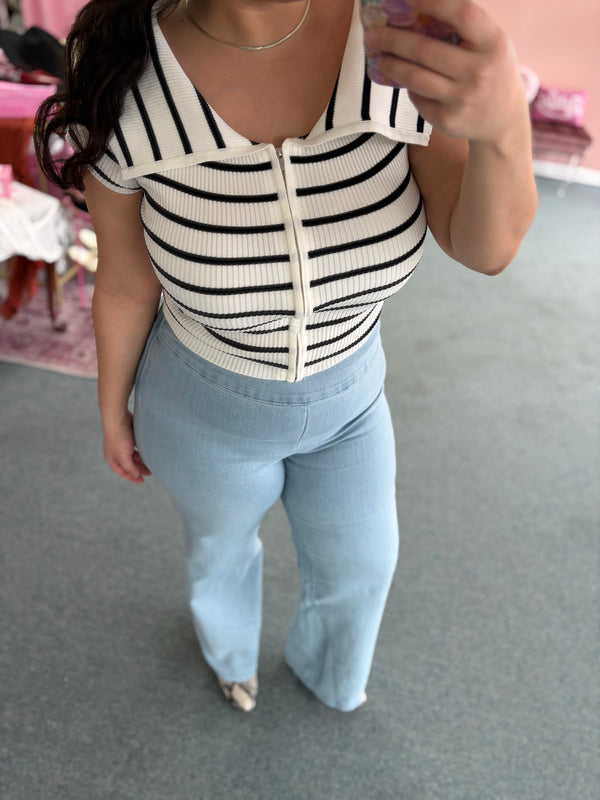 The Audrey Zip Knit