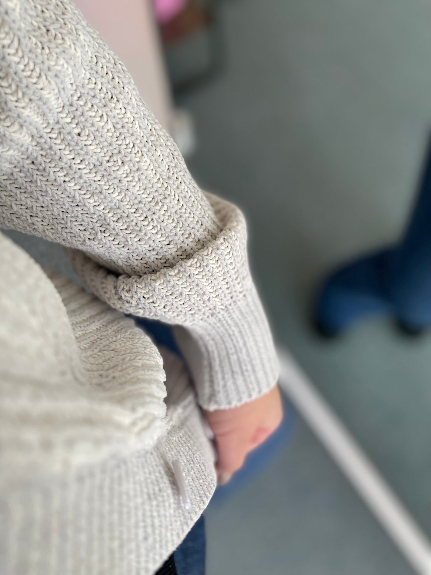 Frosted Meadow Knitted Cardigan