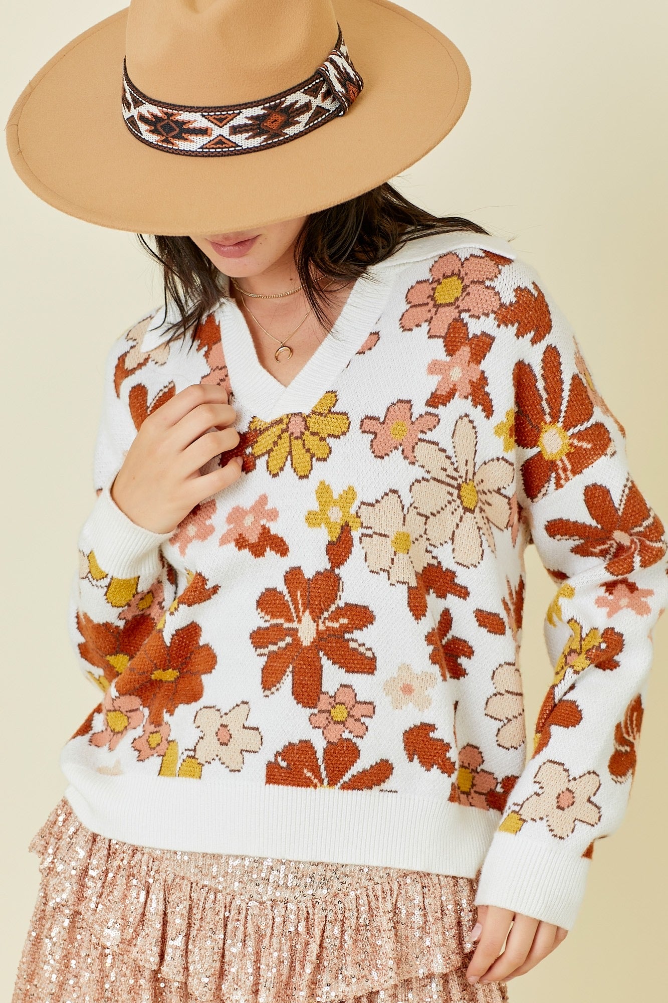 Autumn Leaves Sweater