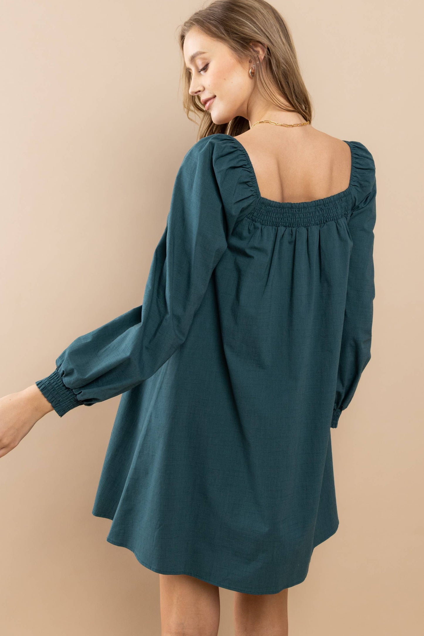 Cool Harvest Babydoll Dress