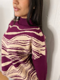 Mulberry Crush Sweater