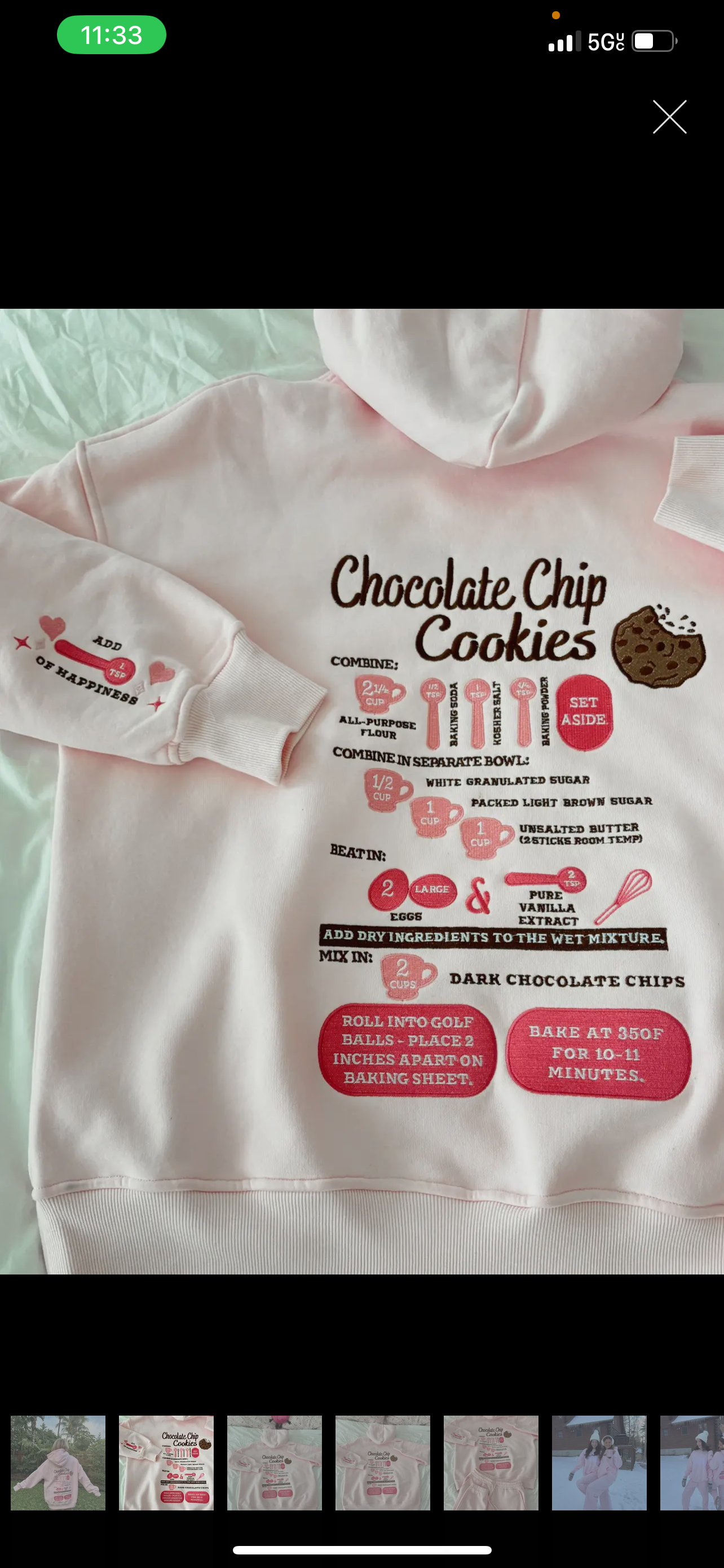 Chocolate Chip Cookies Hoodie