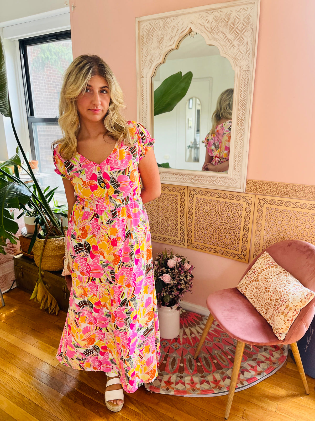 The Wildflower Meadow Maxi Dress
