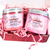 Love Flutter Gift Set | Body Scrub | Body Butter | Women